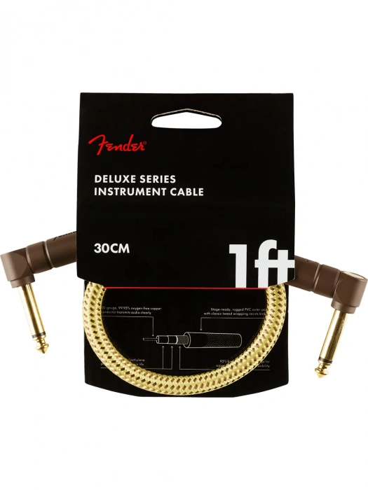 Кабель Кабель Fender Cable Deluxe Series 1' Tweed