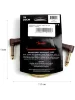 Патч-кабель Fender Cable Deluxe Series 1' Tweed