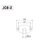 Роз'єм-планка Gotoh JCB-2 GG Jack Cover (Gold)