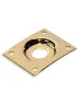 Роз'єм-планка Paxphil HJ005 Rectangular Jack Plate (Gold)