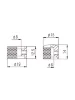 Ручка для потенціометра Paxphil NC003 Stacked Control Knob (Black)