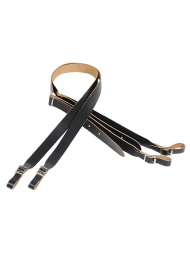 Levy's M18-BLK Accordion Strap Levy's M18-BLK Accordion Strap