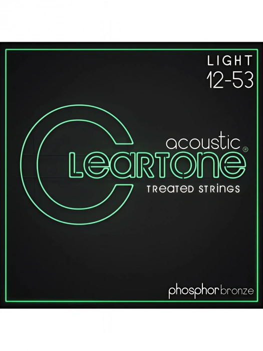 Струни Струни Cleartone 7412 Acoustic Phosphor Bronze Light 12-53