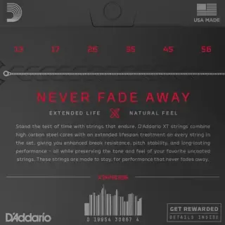 D'Addario XTAPB1356 XT Phosphor Bronze Medium 13-56