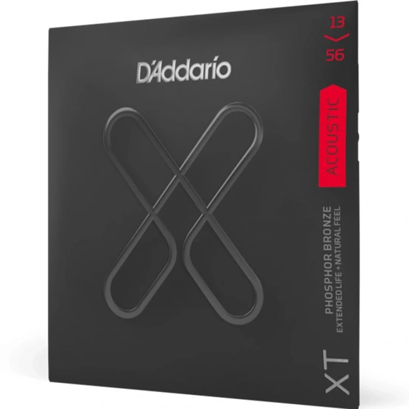 Струны D'Addario XTAPB1356 XT Phosphor Bronze Medium 13-56 Струны D'Addario XTAPB1356 XT Phosphor Bronze Medium 13-56