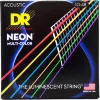 Струни DR NMCA-10 Neon Multi-Color Acoustic Extra Light 10-48