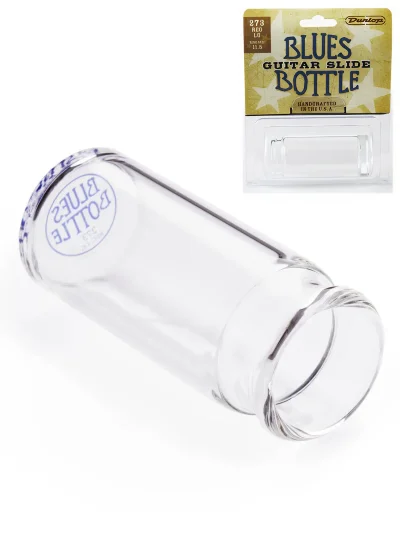 Слайдер Dunlop 273 Blues Bottle Regular Wall Large Clear Slide