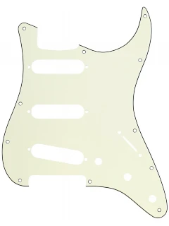 Fender Pickguard American Standard Stratocaster Mint Green