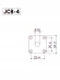 Разъем-планка Gotoh JCB-4 B Jack Cover (Black) Разъем-планка Gotoh JCB-4 B Jack Cover (Black)