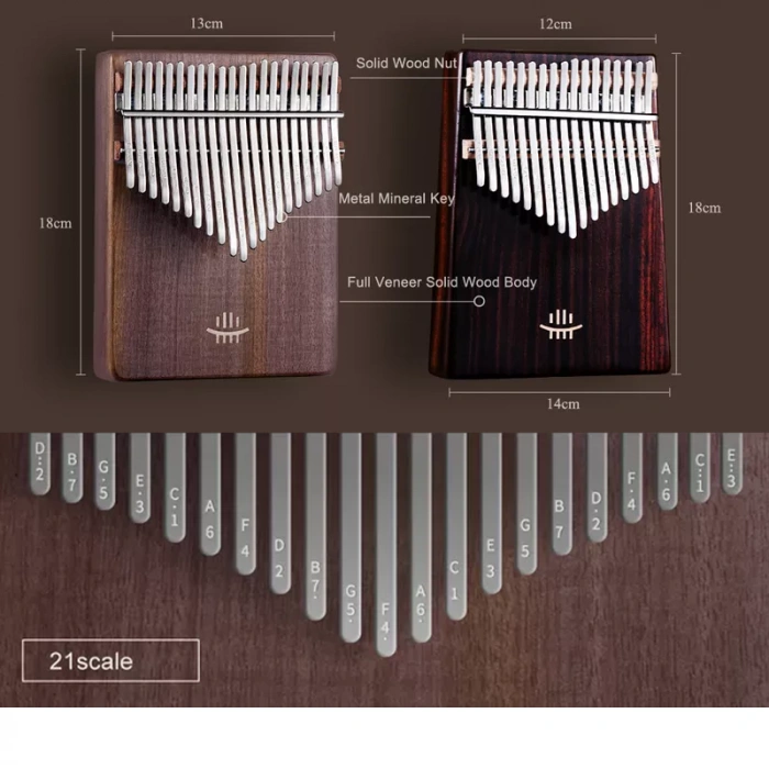 Калімба Калімба Hluru KC21 Maple (21 нота, клен)