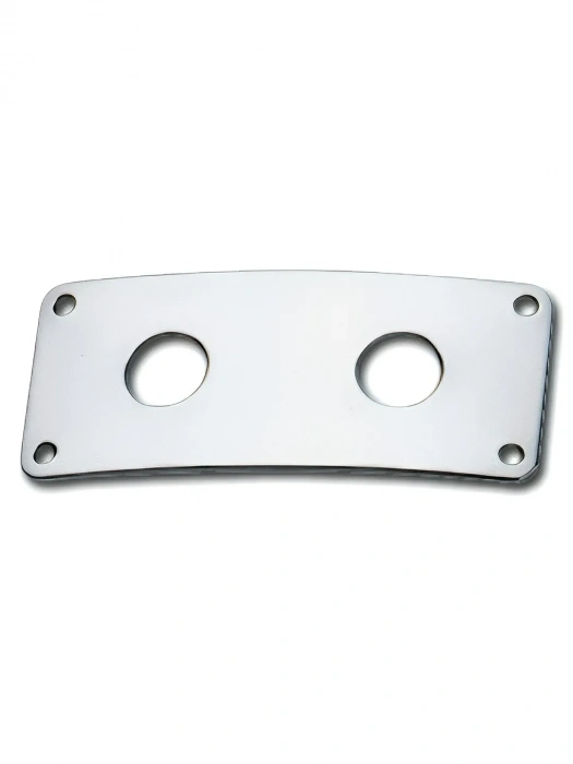 Роз'єм-планка Роз'єм-планка Paxphil HJ006 Double Jack Plate (Chrome)