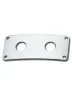 Роз'єм-планка Paxphil HJ006 Double Jack Plate (Chrome)