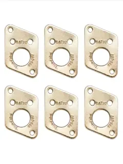 Graph Tech PRT-952-217-G0 Premium Plates For F Style Screw Hole Gold