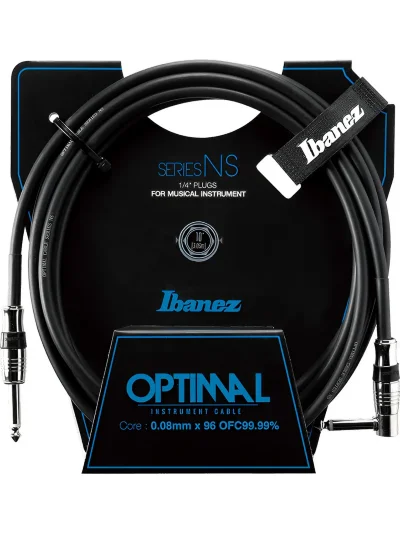 Інструментальний кабель Ibanez NS10L Instrument Cabel 3m Angled
