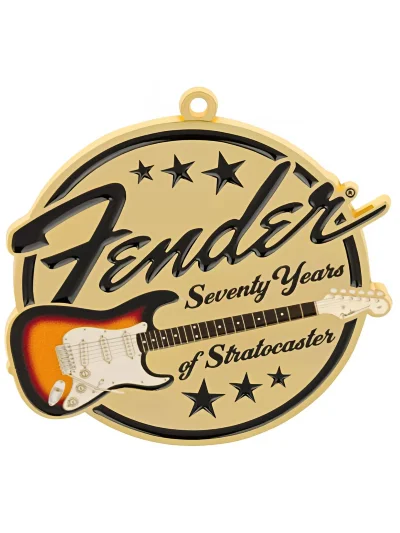 Ялинкова прикраса Fender Stratocaster 70th Anniversary Limited Addition Ornament 2024