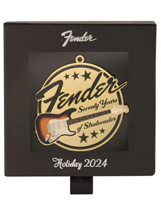 Fender Stratocaster 70th Anniversary Limited Addition Ornament 2024