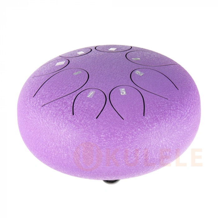 Hluru TY8-8 Lavander 8" (20см) 8 нот Tongue Drum Alloy Carburizing Steel