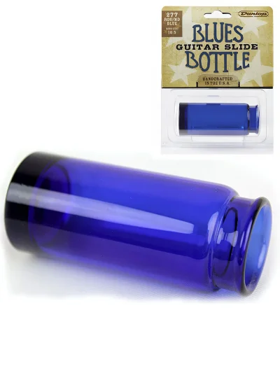 Слайдер Dunlop 277 Blues Bottle Regular Wall Medium Blue Slide