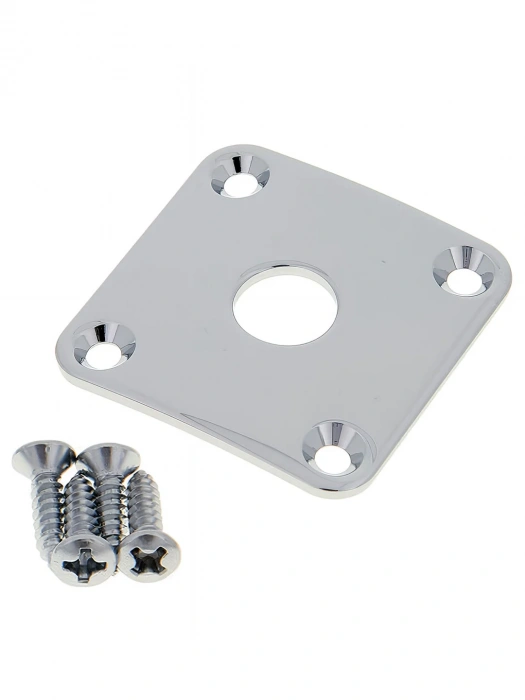 Роз'єм-планка Роз'єм-планка Gotoh JCB-4 C Jack Cover (Chrome)