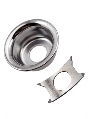 Paxphil HJ009 Recessed Jack Plate (Chrome)