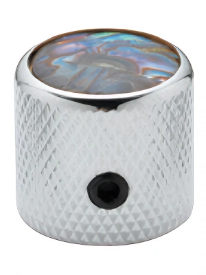 Paxphil NP031 Dome Control Knob Pearl (Chrome)