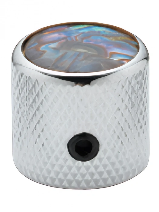 Ручка для потенціометра Ручка для потенціометра Paxphil NP031 Dome Control Knob Pearl (Chrome)