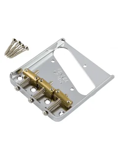 Fender 3-Saddle American Vintage Telecaster Bridge Assembly Chrome