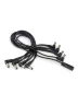 Кабель для живлення RockCable Flat Daisy Chain Cable 8 Outputs angled