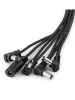 Кабель для живлення RockCable Flat Daisy Chain Cable 8 Outputs angled