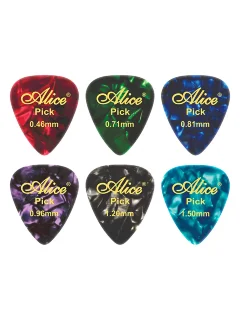 Alice AP-K Hot Stamping Celluloid (0.46, 0.71, 0.81, 0.96, 1.20, 1.50 mm)