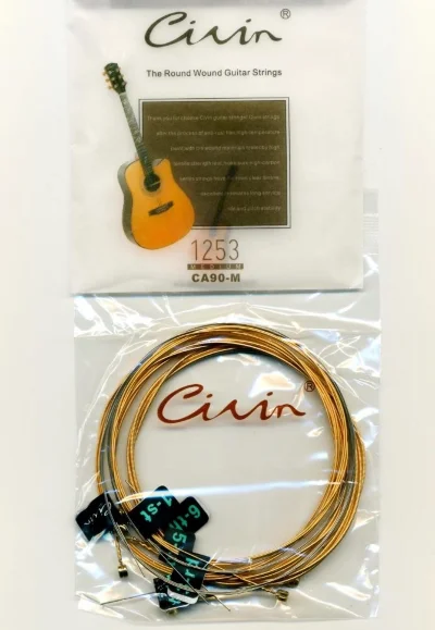 Струни Civin CA90 M Phosphor Bronze Medium (American Imported) 12/53