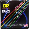 Струни DR NMCA-12 Neon Multi-Color Acoustic Light 12-54