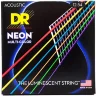 Струни DR NMCA-12 Neon Multi-Color Acoustic Light 12-54