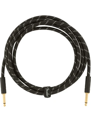 Інструментальний кабель Fender Cable Deluxe Series 10' Black Tweed