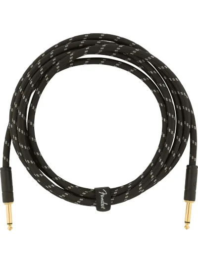 Інструментальний кабель Fender Cable Deluxe Series 10' Black Tweed