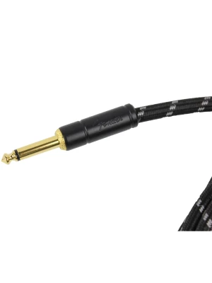 Інструментальний кабель Fender Cable Deluxe Series 10' Black Tweed
