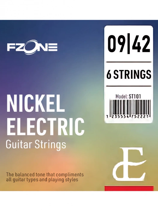 Струни Струни Fzone ST101 Electric Nickel 09-42