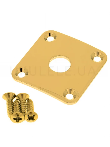 Роз'єм-планка Gotoh JCB-4 GG Jack Cover (Gold)