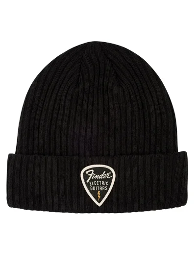 Шапка Fender Beanie Pick Patch Ribbed
