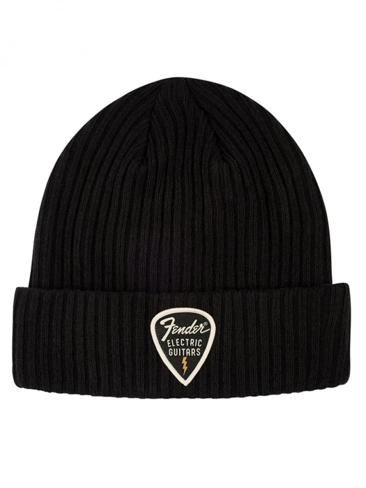 Шапка Шапка Fender Beanie Pick Patch Ribbed