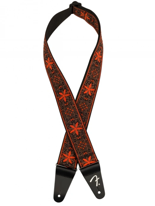 Ремінь для гітари Ремінь для гітари Fender Strap 2" Pasadena Woven Orange Wallflower