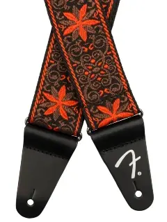 Fender Strap 2" Pasadena Woven Orange Wallflower