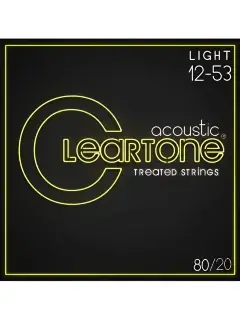 Cleartone 7612 Acoustic 80/20 Bronze Light 12-53