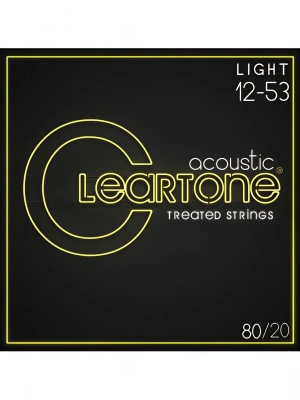 Cleartone 7612 Acoustic 80/20 Bronze Light 12-53
