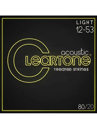 Струни Cleartone 7612 Acoustic 80/20 Bronze Light 12-53