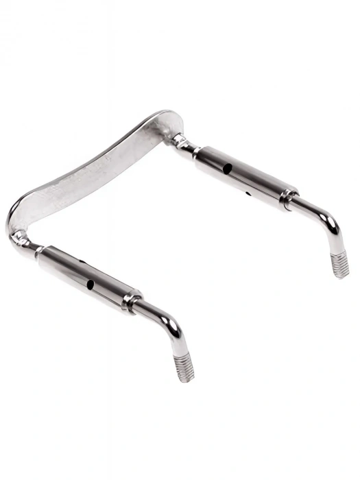 Overtone Violin Chinrest Bracket CB 1/10-1/16 Silver