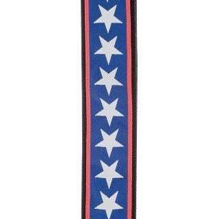 D'Addario 50A10 Nylon Woven Guitar Strap (Stars And Stripes)