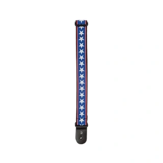 D'Addario 50A10 Nylon Woven Guitar Strap (Stars And Stripes)