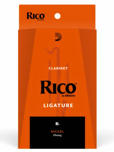 Лігатура D'Addario RCL1LN Rico Ligature for Bb Clarinet Nickel-Plated