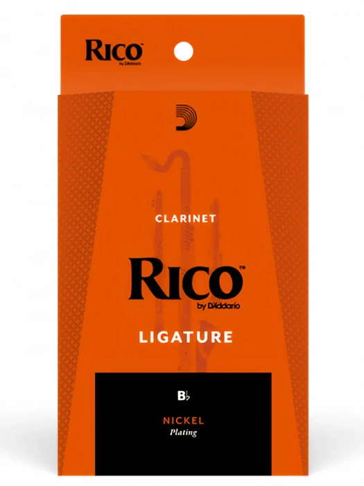D'Addario RCL1LN Rico Ligature for Bb Clarinet Nickel-Plated